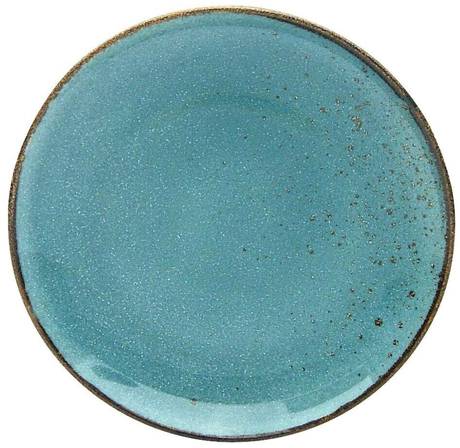 CreaTable Dessert plate Nature Collection 21 cm (set of 6) aqua