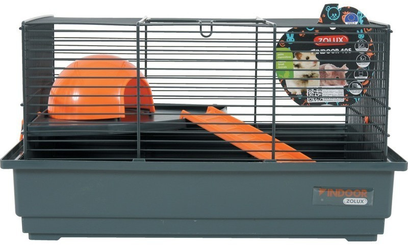 Zolux Cage petits rongeurs Indoor 40 orange