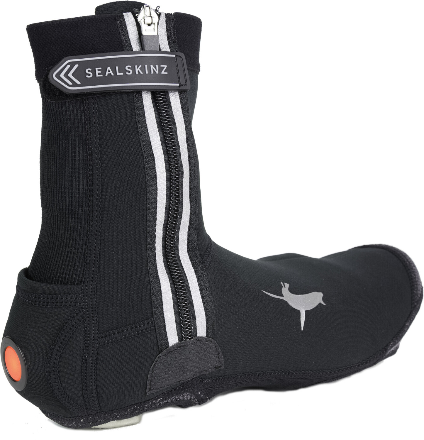 SealSkinz All Weather LED Fahrrad Shoes Cover black