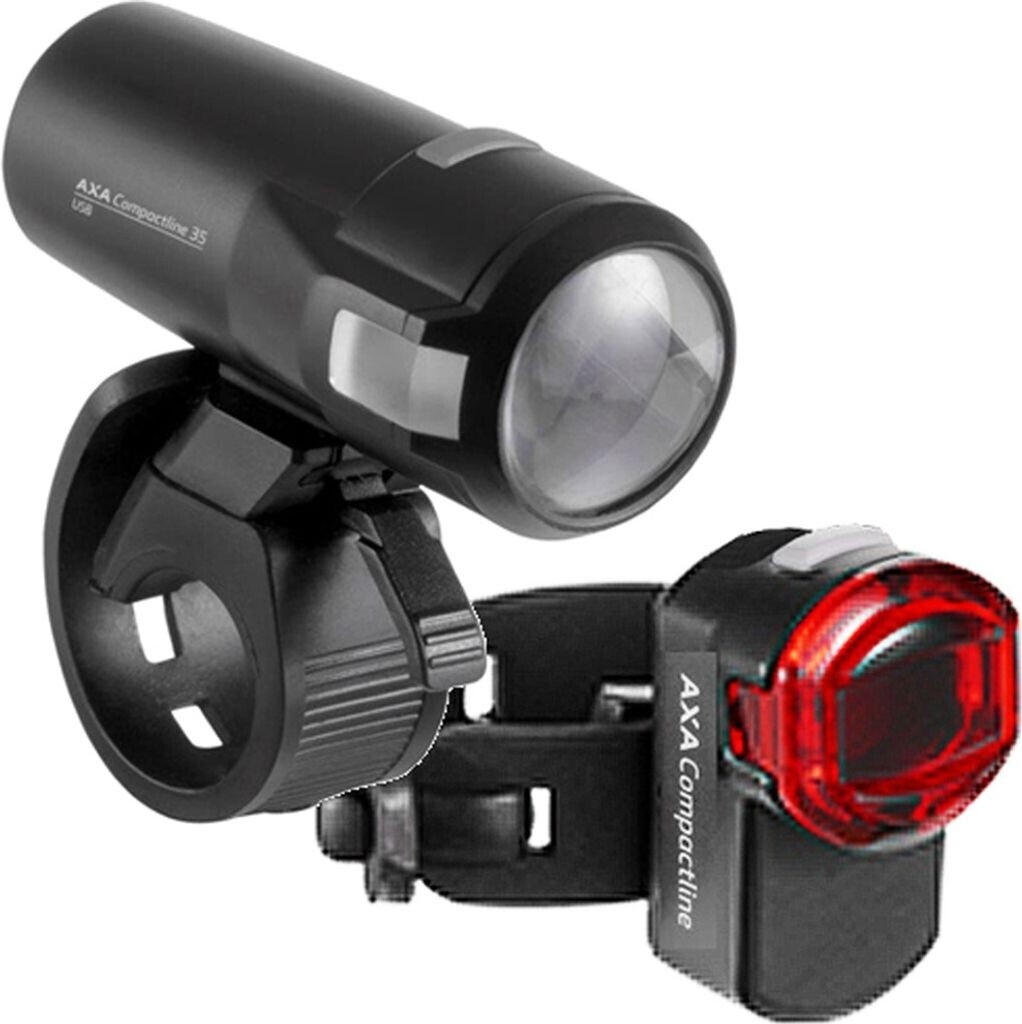 Axa-Basta Compactline Set 35 Lux USB (black)