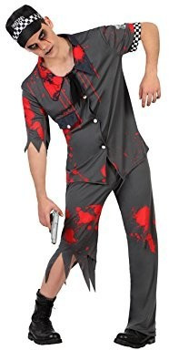 Atosa Male Zombie Policeman Costume