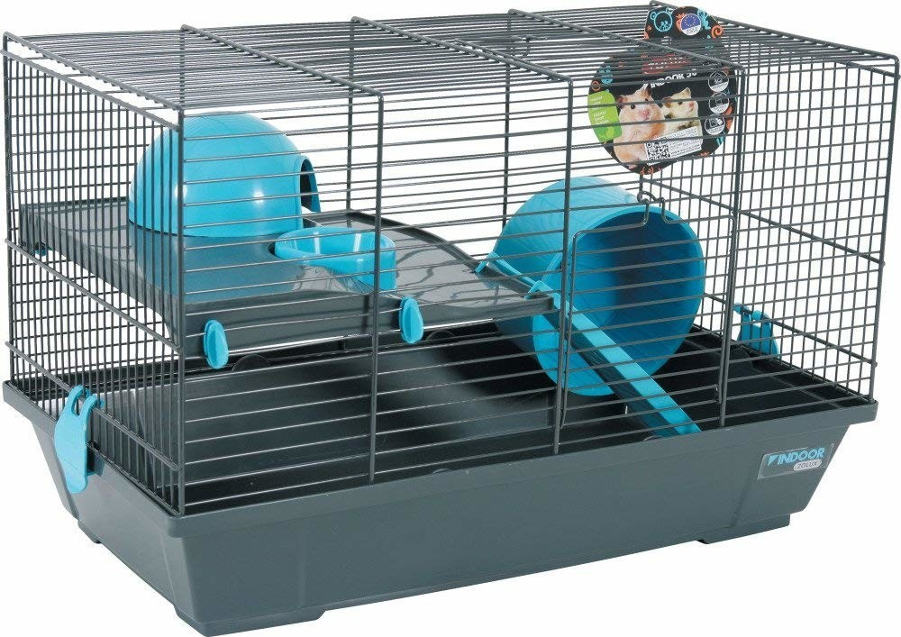 Zolux Cage Indoor 50 pour hamster bleu