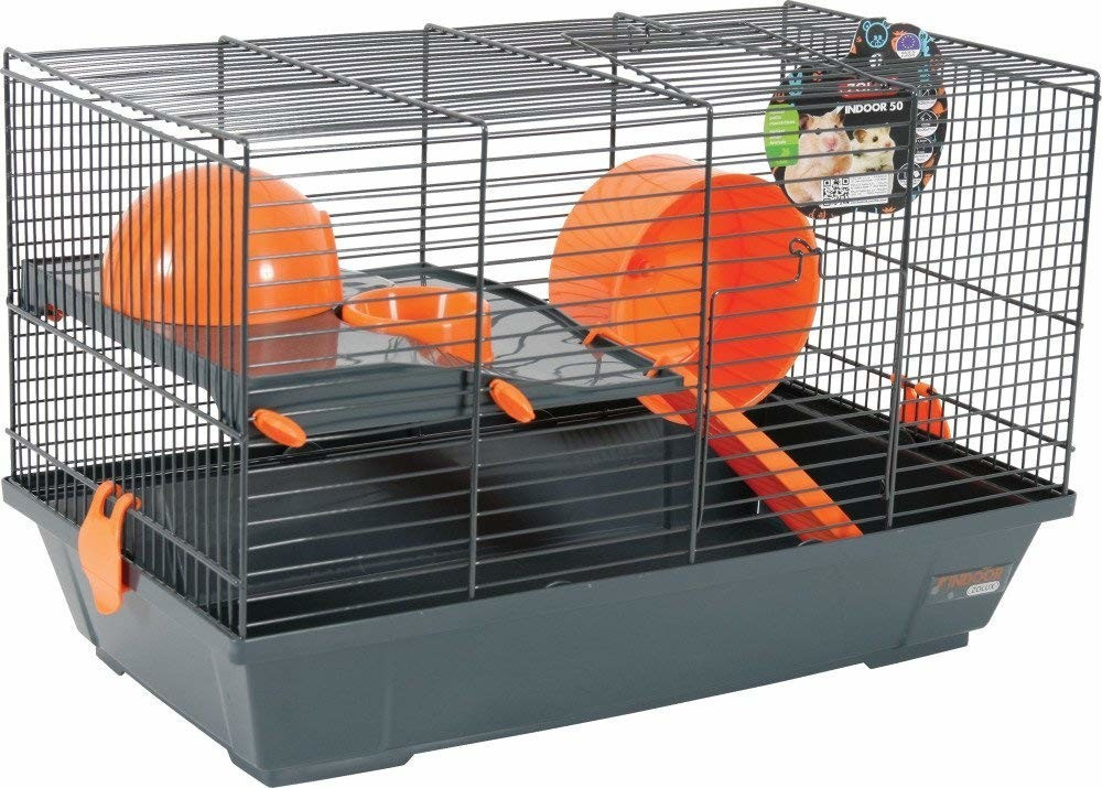 Zolux Cage Indoor 50 pour hamster orange