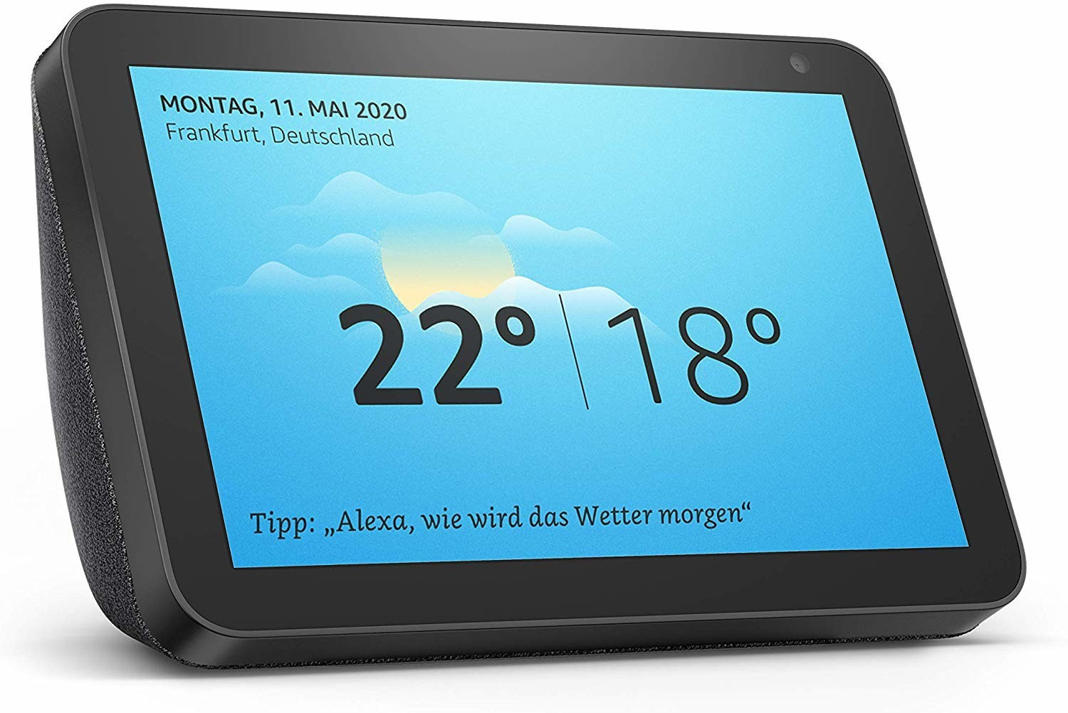 Amazon Echo Show 8 Tissu anthracite
