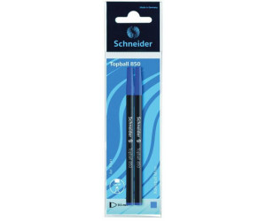 Schneider Topball 850 Tintenroller Mine (Euro-Format, Strichstärke 0,5 mm)  blau : : Bürobedarf & Schreibwaren