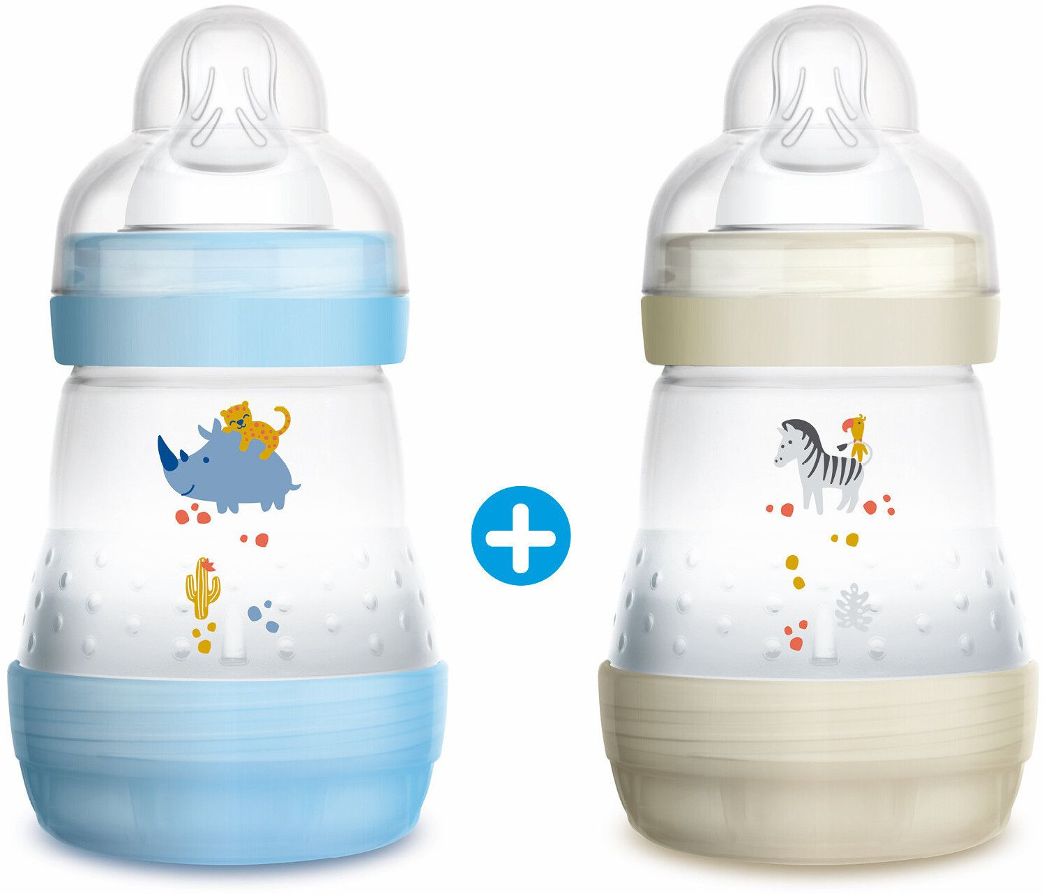 MAM Easy Start anti-colique Nature Safari 160 ml (x2)