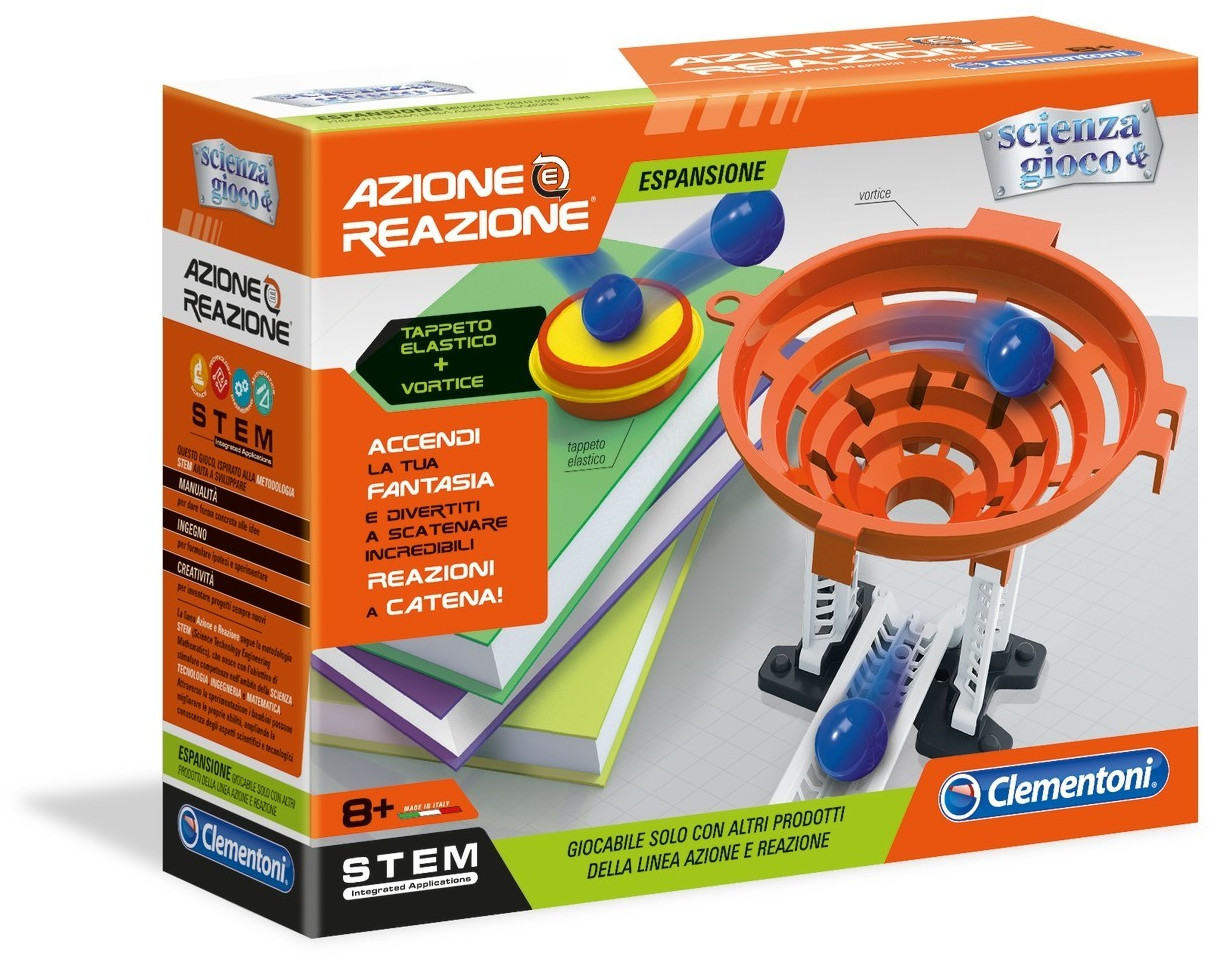 Clementoni 19116G Action & Reaction Trampolin