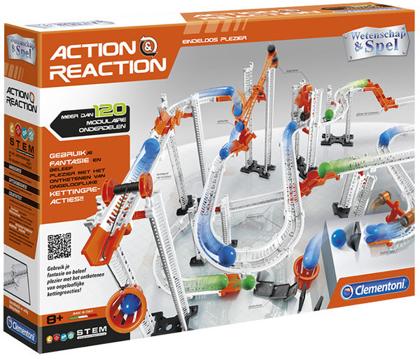 Clementoni 66937 Action & Reaction Mega Set
