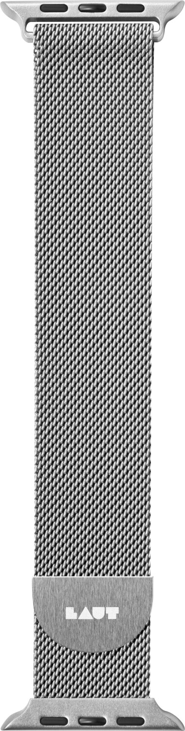LAUT Bracelet Apple Watch 44/42 mm acier argent