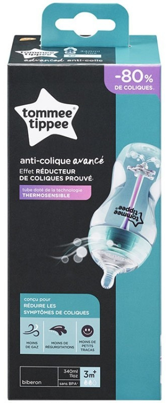 Pharmacie Lapierre - Parapharmacie Tommee Tippee - Biberon Easi-vent 340 Ml  Déco Garçon - Sassenage