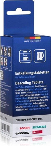 BSH Group Entkalkungstabletten für Kaffeemaschinen (6 Stück)