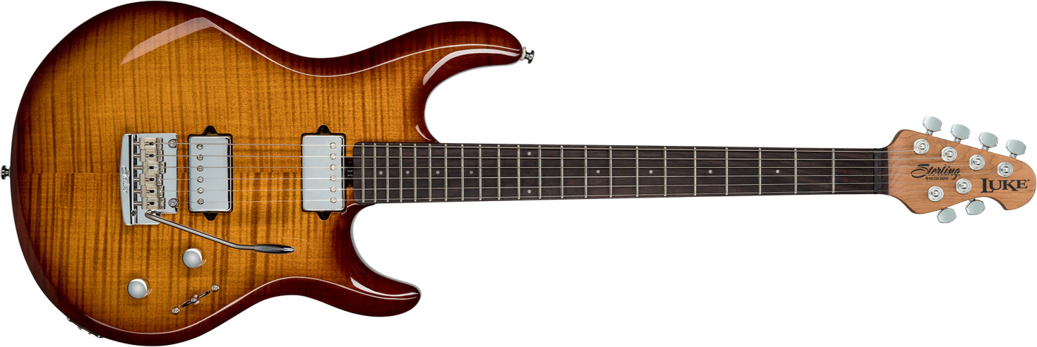 Sterling Steve Lukather LK100 HZB Hazel Burst
