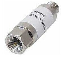 Transmedia SAT-Überspannungsschutz F-Kupplung auf F-Stecker