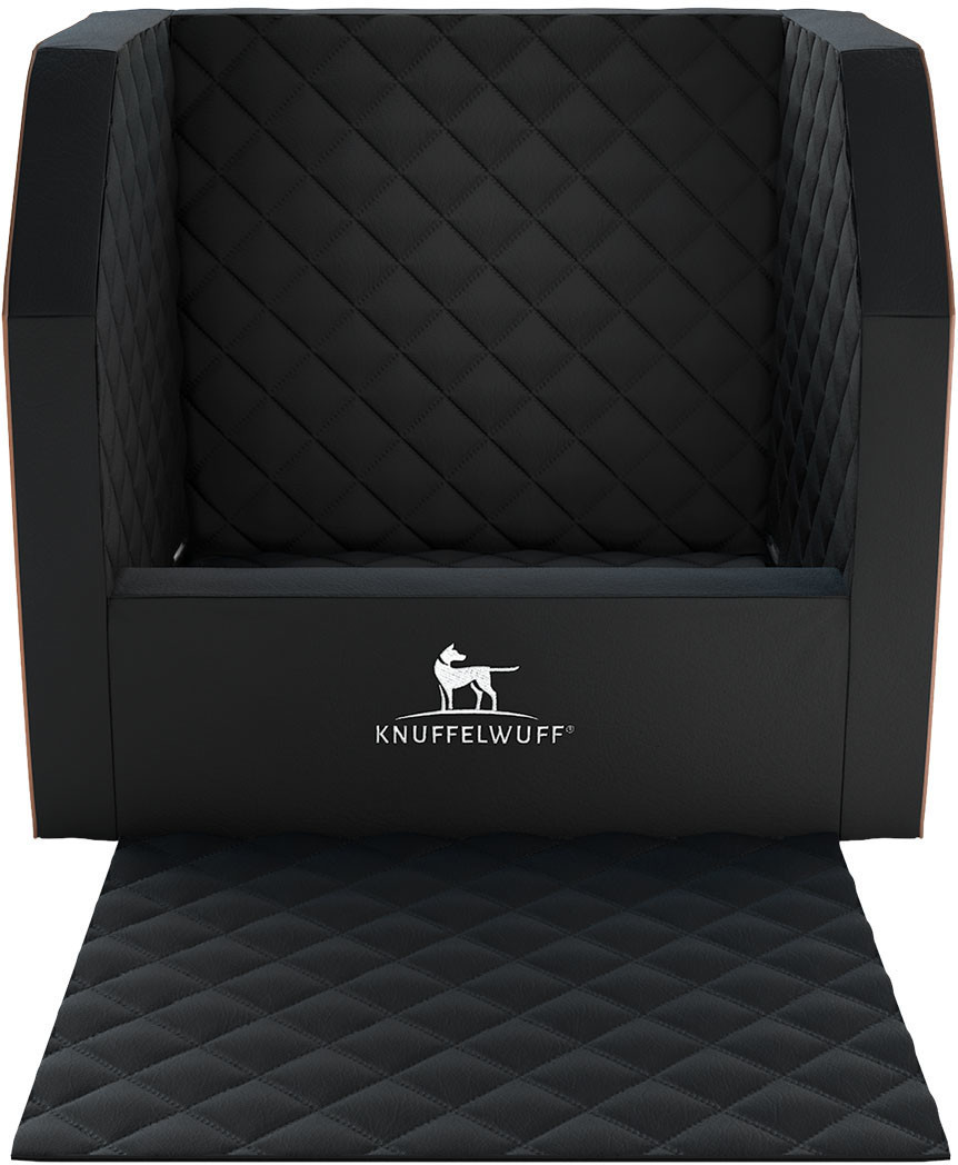 Knuffelwuff Protection de voiture pour chien CargoFront Seat Size 1 Black Knuffelwuff Protection de voiture pour chien CargoFront Seat Size 1 Black