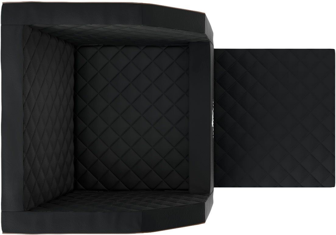 Knuffelwuff Protection de voiture pour chien CargoFront Seat Size 1 Black Knuffelwuff Protection de voiture pour chien CargoFront Seat Size 1 Black