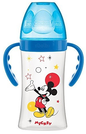 Dodie Biberon Initiation+ avec anse Mickey 270 ml