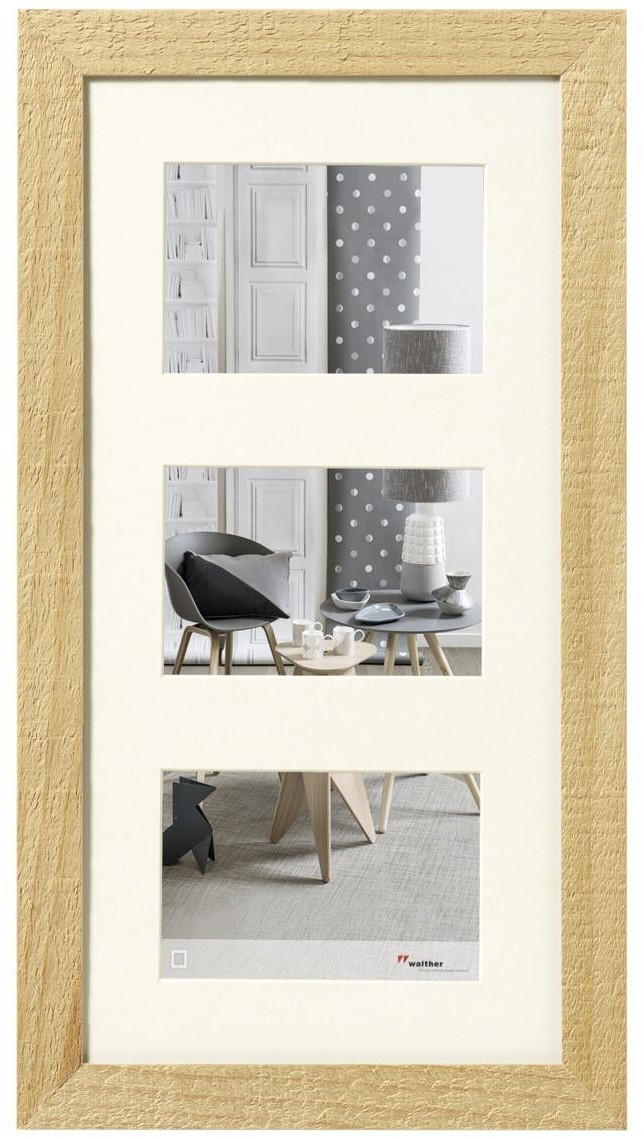 walther design Wooden Frame Home 3x 13x18 nature