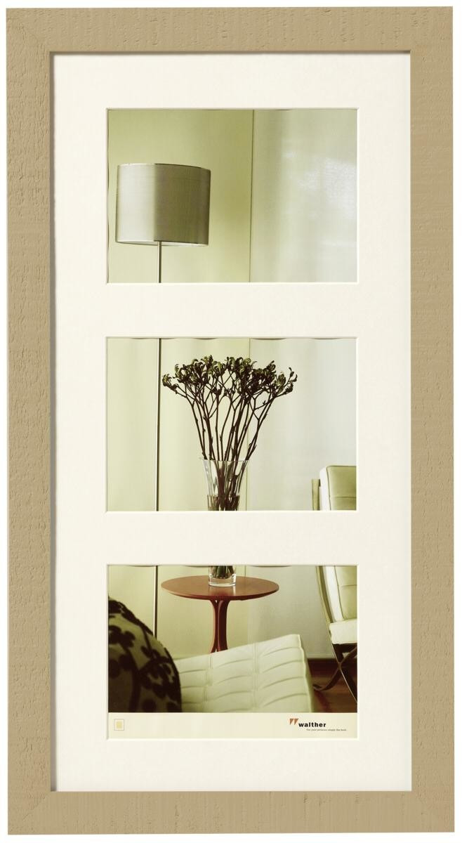walther design Wooden Frame Home 3x 13x18 beige