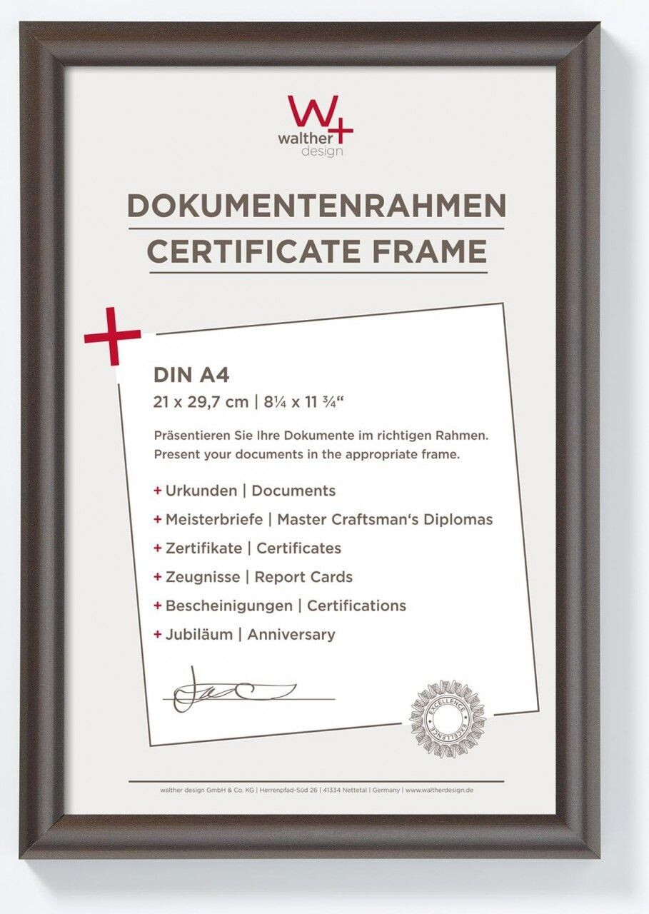 walther design Trendstyle 21x29,7 steel