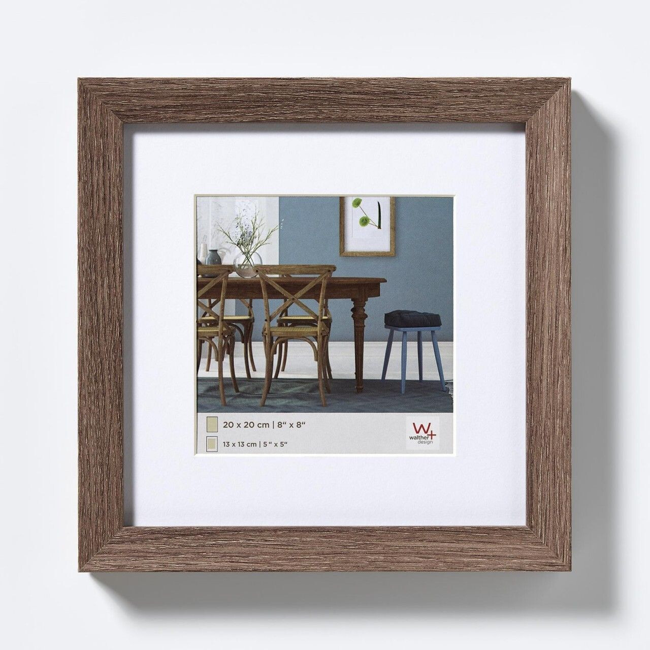 walther design Fiorito 20x20 walnut