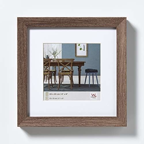 walther design Wooden Frame Fiorito 30x30 walnut