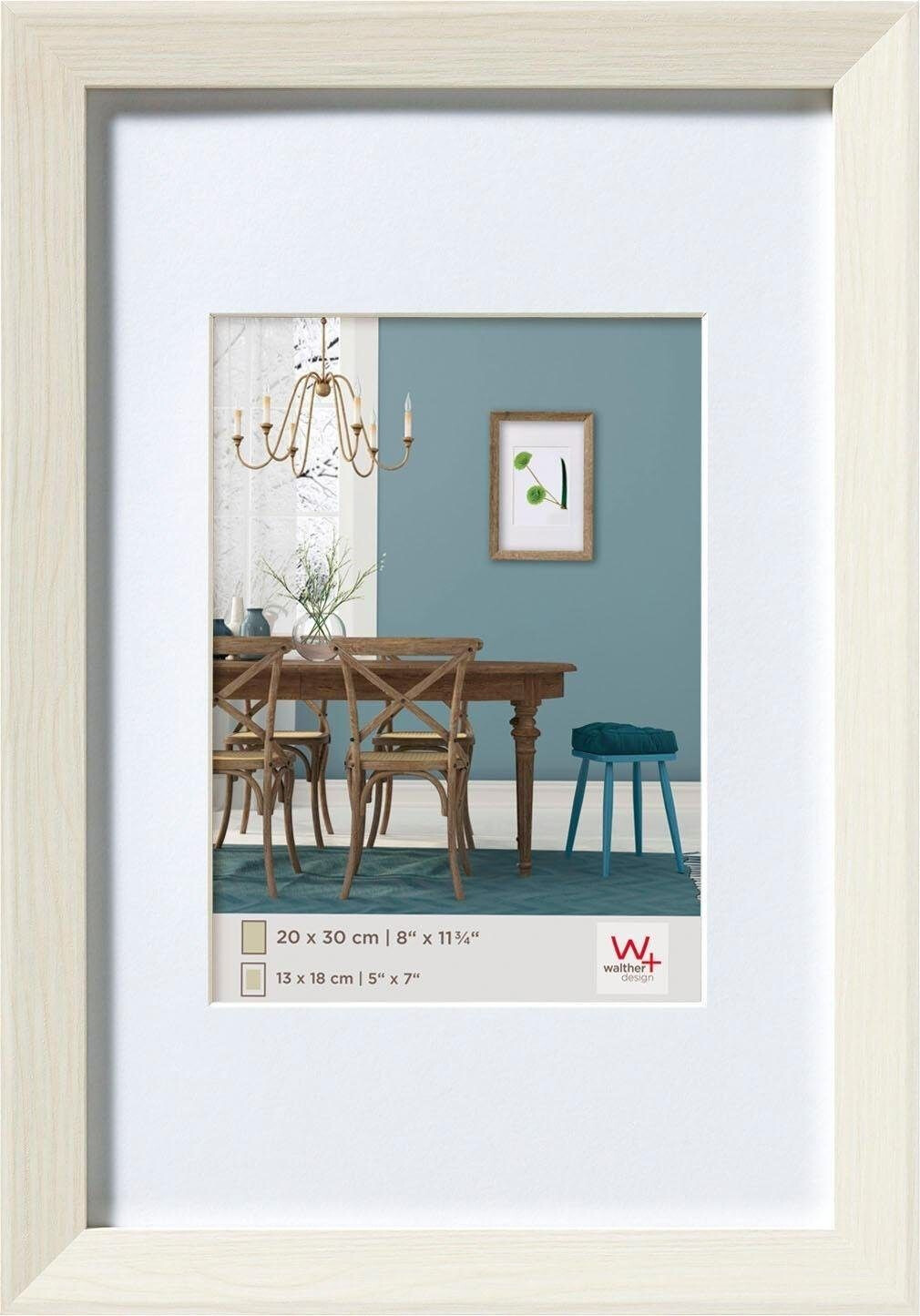 walther design Wooden Frame Fiorito 50x70 white