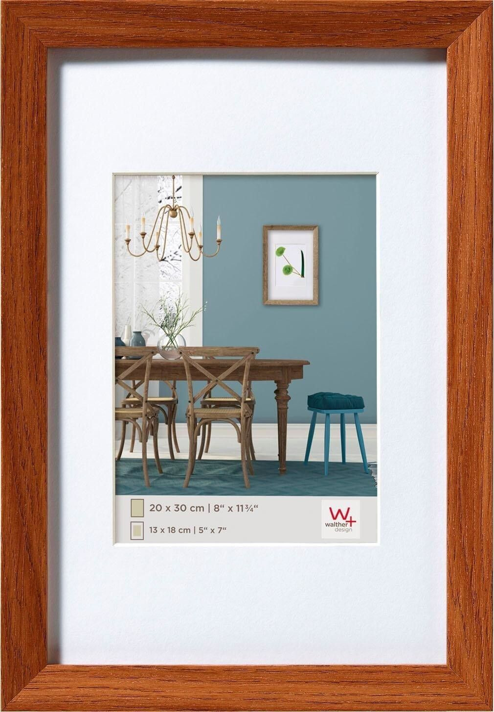 walther design Wooden Frame Fiorito 50x70 oak dark