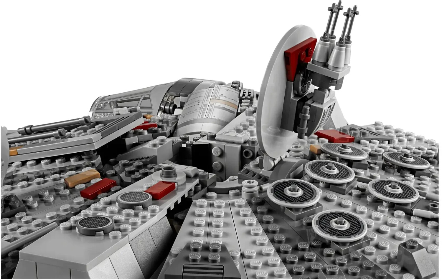 Nave halcon hot sale milenario lego