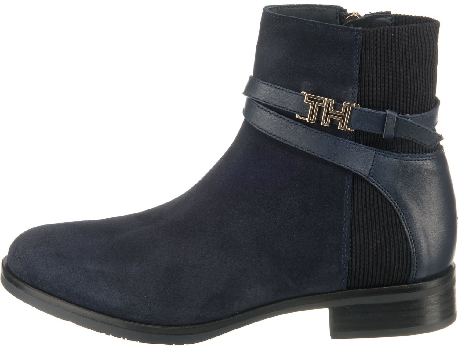 tommy hilfiger hardware flat bootie