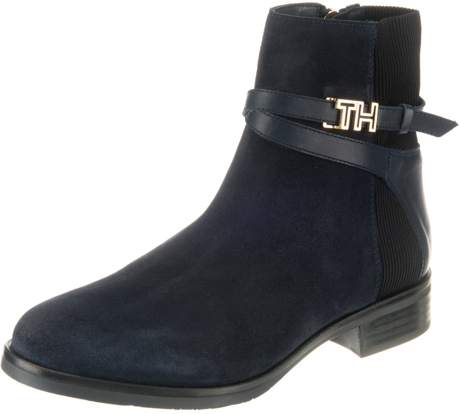tommy hilfiger hardware flat bootie