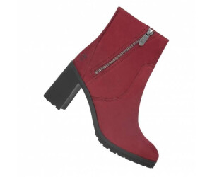 timberland dark red nubuck