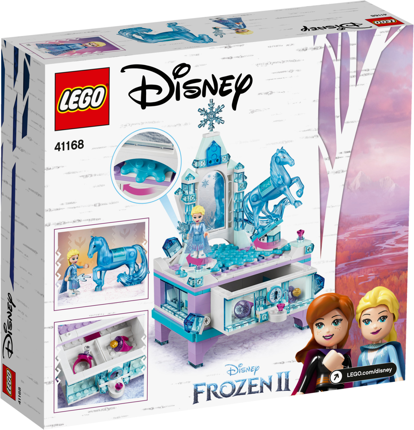 LEGO® Disney La Reine des neiges 2 - 41155 - Les aventures d'Elsa au marché  - Cdiscount Jeux - Jouets