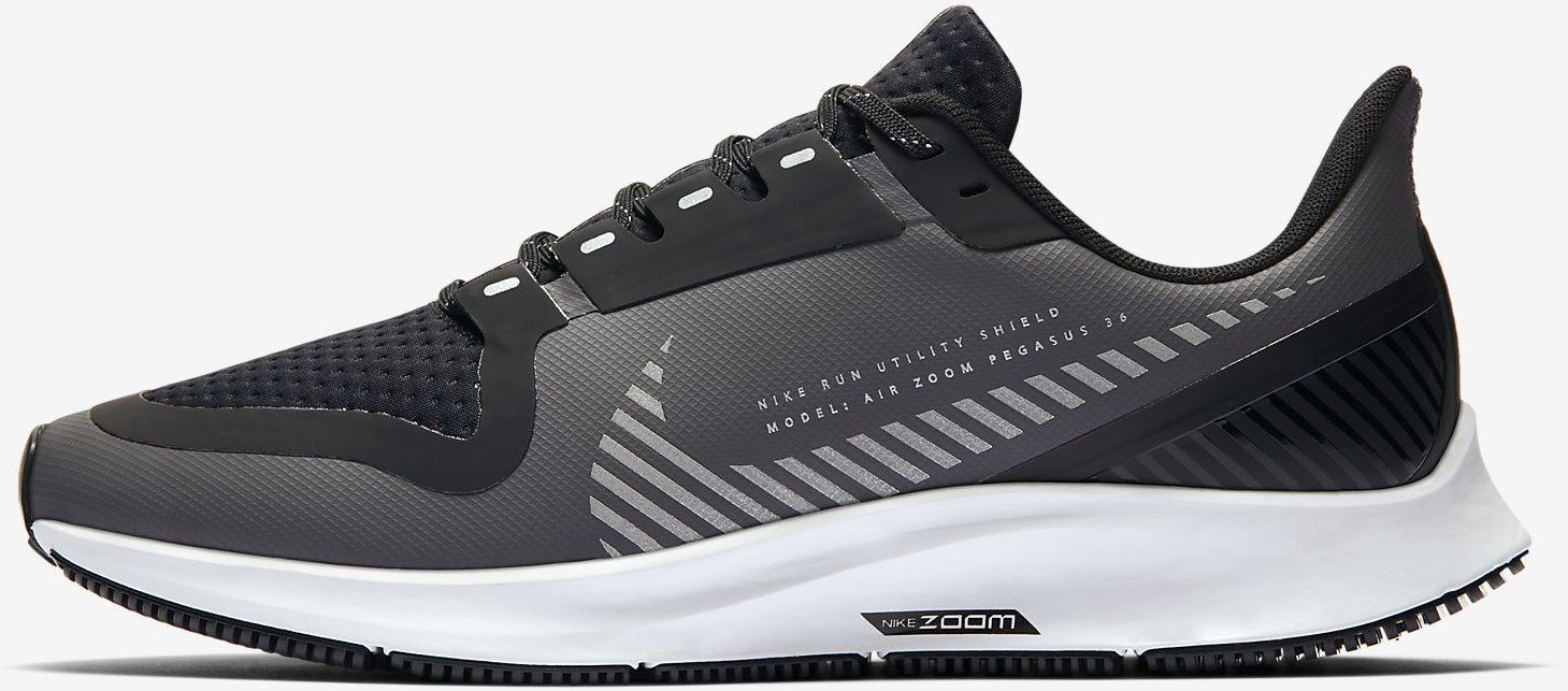 Nike Air Zoom Pegasus 36 Shield Women (AQ8006) Cool Grey/Black/Vast Grey/Silver