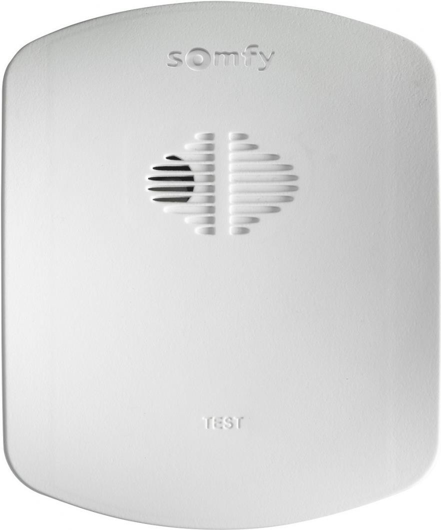 Somfy 2401323 - Détecteur de fumée IO EN14604