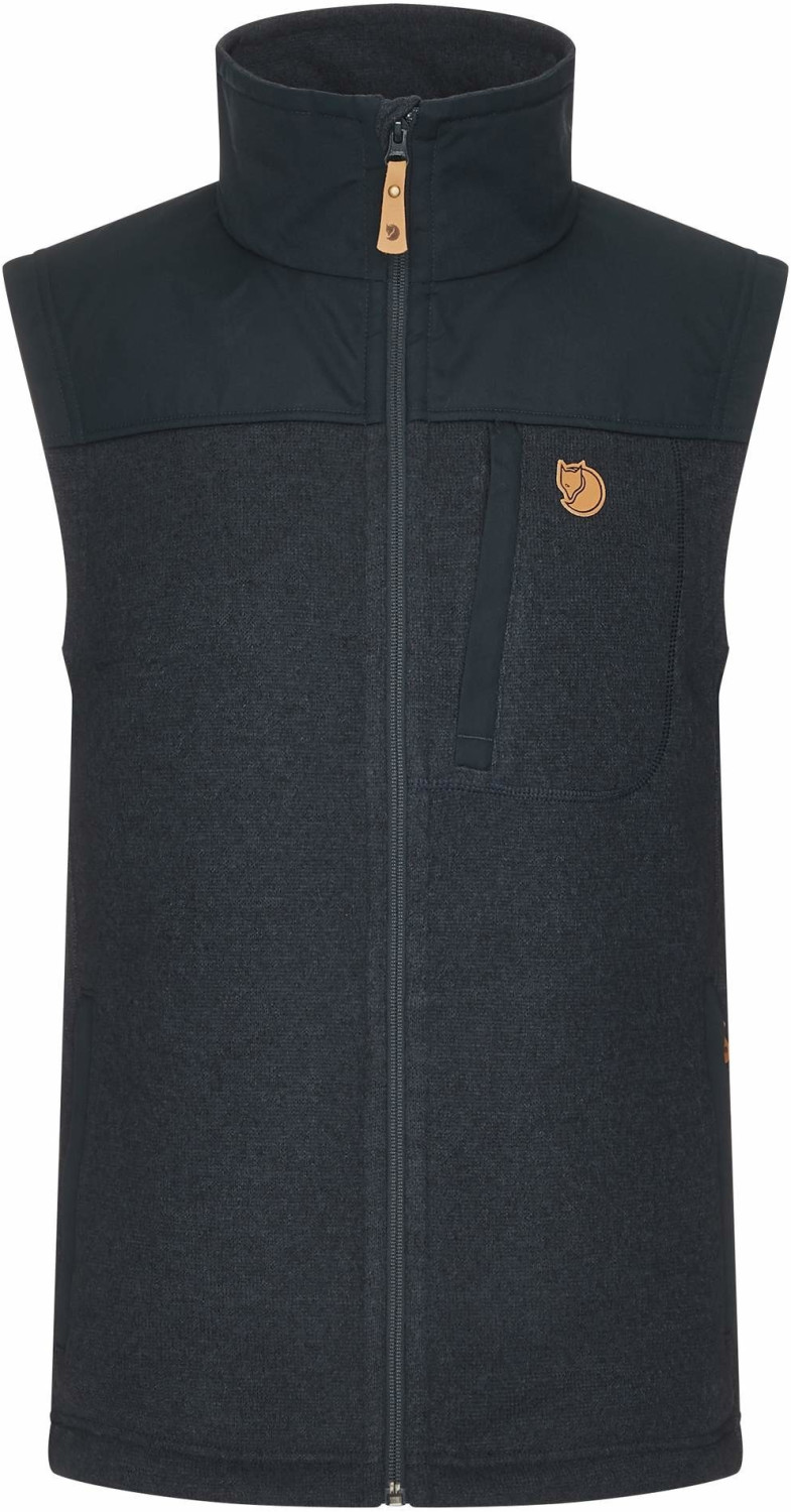 Fjällräven Buck Fleece Vest M Dark Navy