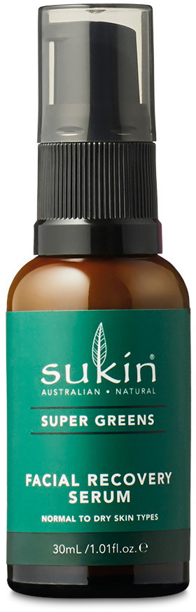 Sukin Super Greens Facial Recovery Serum (30ml)