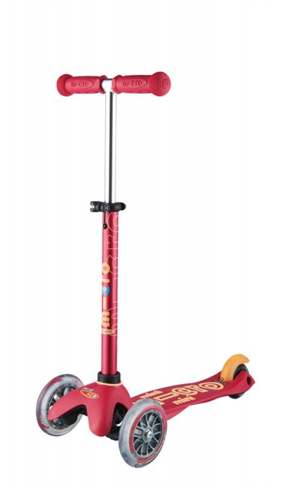 Micro Mobility Mini Micro 3 en 1 Deluxe Plus rouge rubis