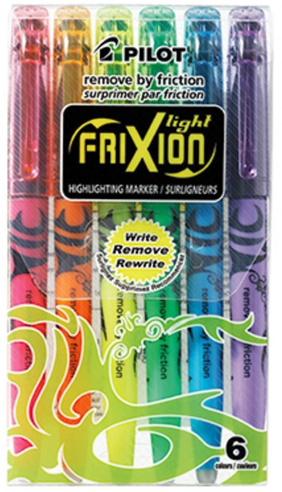 Pilot FriXion Light 6 pièces