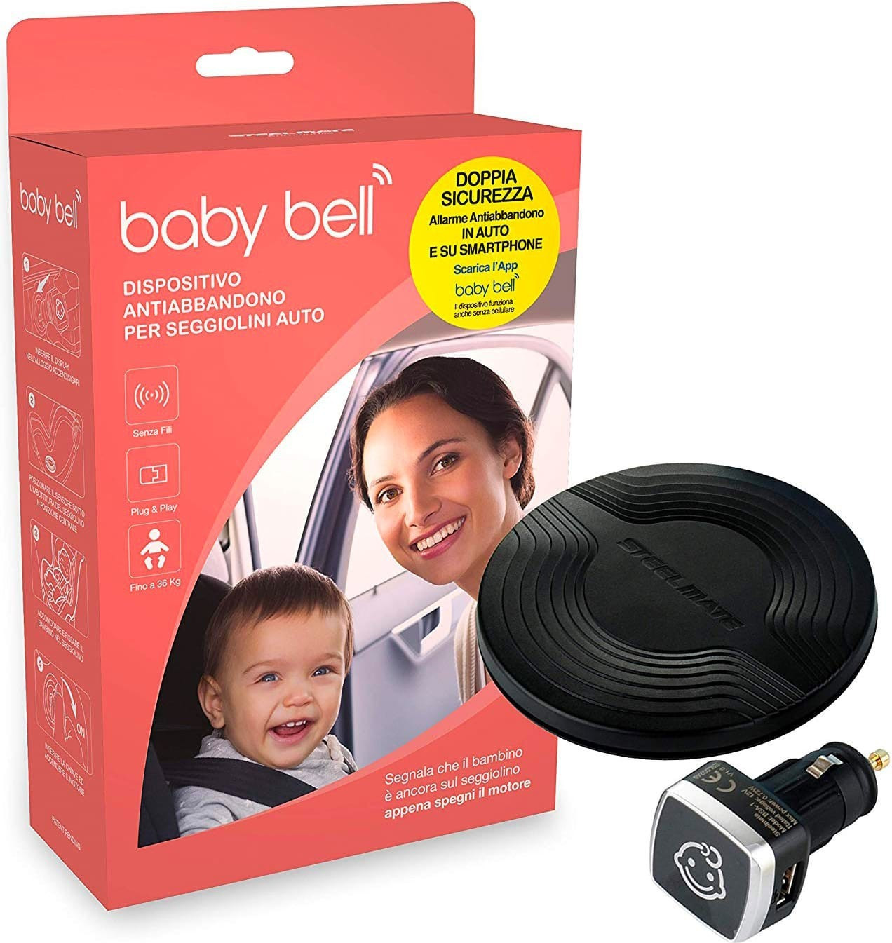 Steelmate Baby Bell Baby on Board Sensor