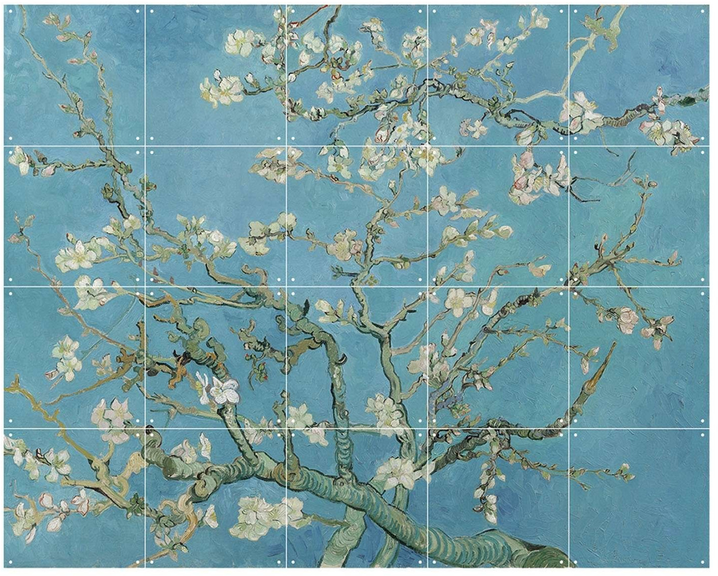 IXXI Almond Blossom Van Gogh Pixel 100x80cm