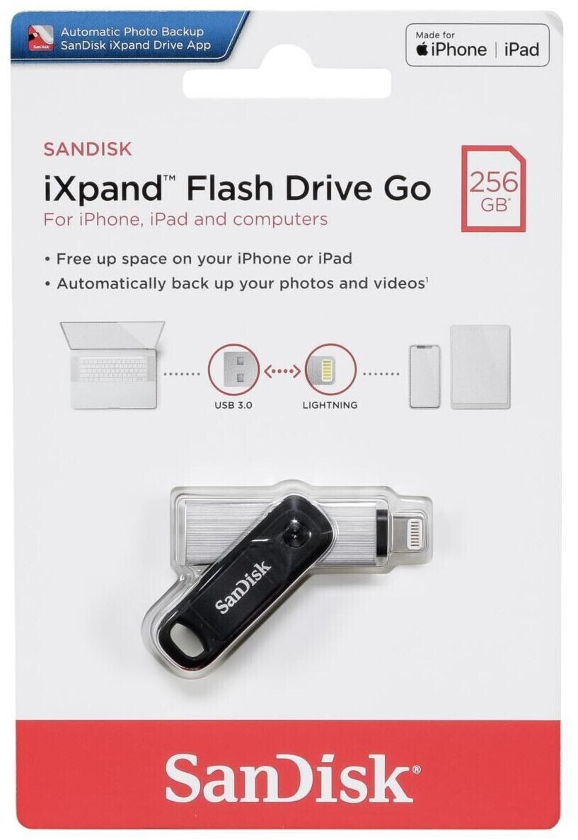 Sandisk iXpand 16Gb Lecteur Flash OTG Clé Usb 3.0 Drive Memory