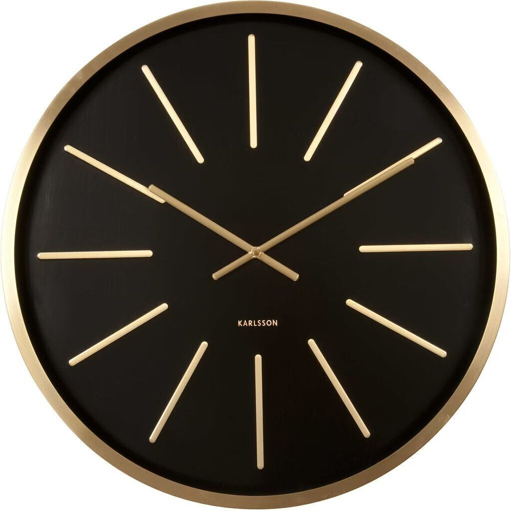 Karlsson KA5579BK Wall Clock Maxiemus Gold