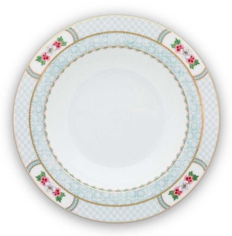 PiP Studio Blushing Birds soup plate 21.5 cm white