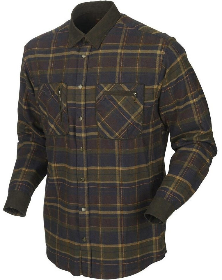Härkila Pajala Shirt mellow brown check