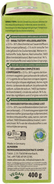 AlmaWin Sauerstoffbleiche Bio (400 g), Bild 2