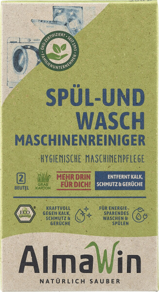AlmaWin Spül- und Waschmaschinen Reiniger (2 x 100 g)