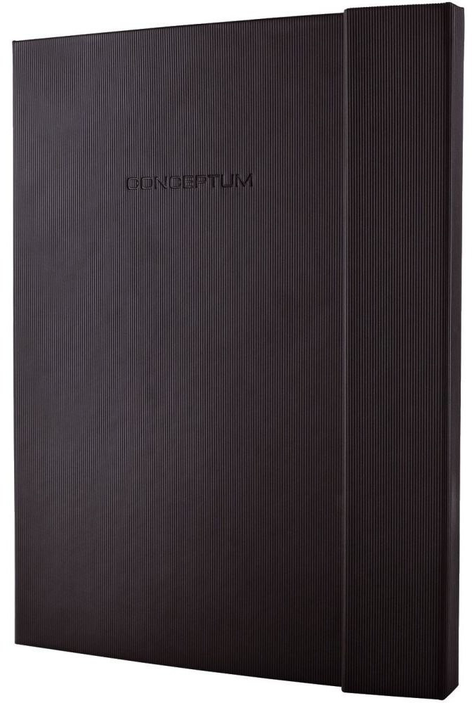 Siegel Conceptum Hardcover A4+ Squared black