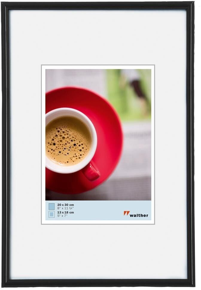 walther design Plastic Frame Galeria 20x30 black