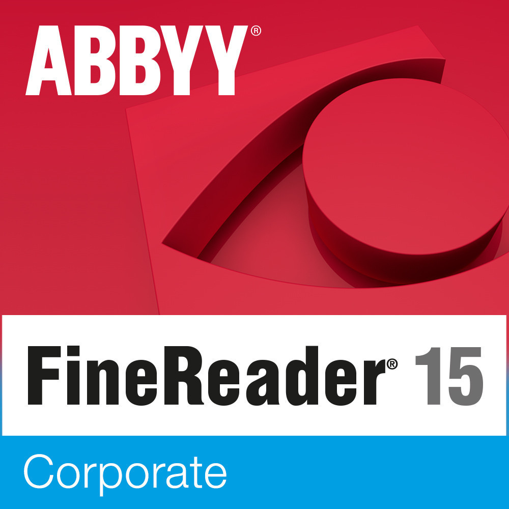 Abbyy FineReader 15 Corporate Upgrade