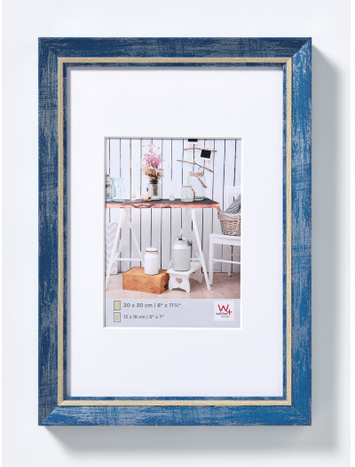 walther design Plastic Frame Chalet 30x40 blue